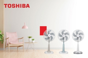 โตชิบาเปิดตัวพัดลม F-ALC50TH มาตรฐานความเย็นสบายที่มั่นใจได้
