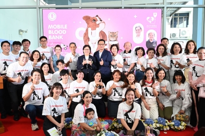 อินเทลโนเวชั่น มอบรถรับบริจาคเลือดสัตว์เลี้ยงเคลื่อนที่แก่คณะสัตวแพทยศาสตร์ จุฬาลงกรณ์มหาวิทยาลัย