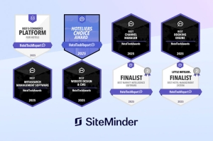 SiteMinder ตอกย้ำความเป็นผู้นำในงาน HotelTechAwards ปี 2568 โดยเฉพาะด้านอีคอมเมิร์ซสำหรับโรงแรม