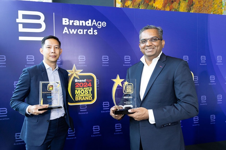 “ฟิลิปส์” คว้ารางวัล “2024 Thailand’s Most Admired Brand” และ Innovation Brand Award  ตอกย้ำความเป็นผู้นำอันดับ 1 ด้านแสงสว่างและนวัตกรรม